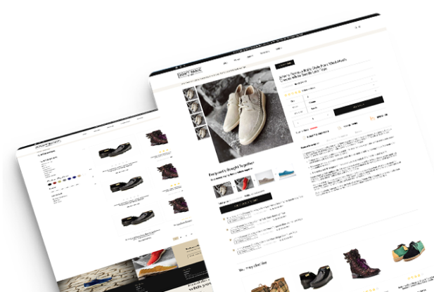 Don’t Panic Don’t Panic Shopify shoe product listing and detail view