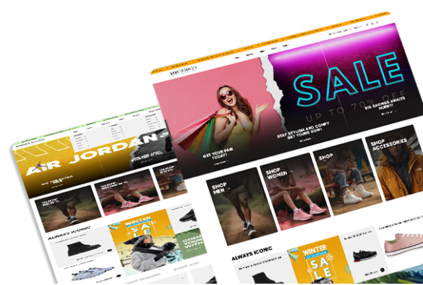 VIVIFASHION VIVIFASHION product grid displaying a curated selection of athletic wear for men and women