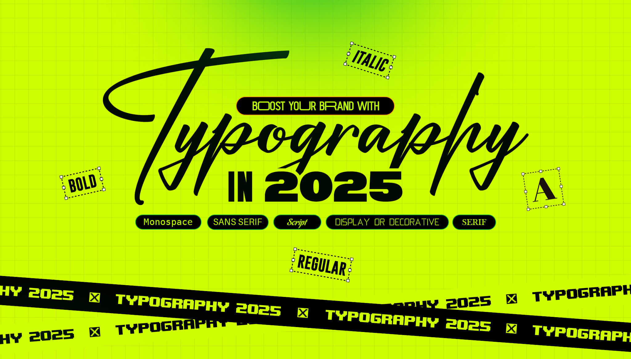 Boost Your Brand with Typography in 2025